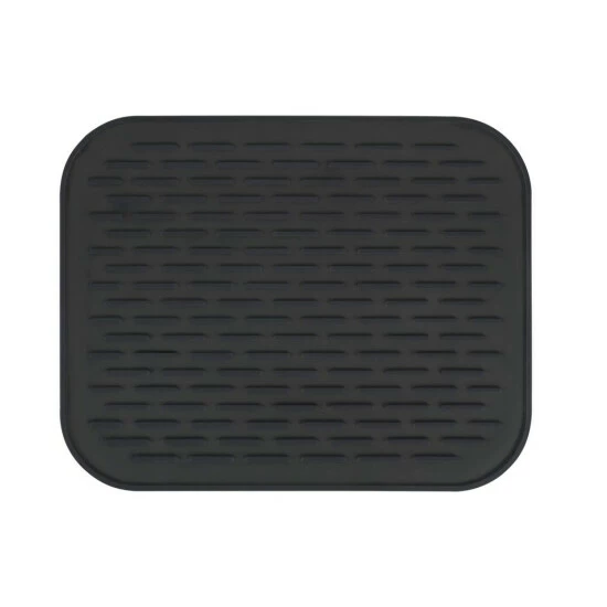 Wenko Silikonablage Minu Schwarz 4 Wenko Silikonablage Minu Schwarz – Bild 2