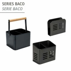 Wenko Besteckkorb Baco Schwarz -Günstiges Wenko Geschäft unnamed file 31077