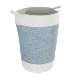 Wenko Filz Wäschesammler Bea Hellgrau -Günstiges Wenko Geschäft unnamed file 31152