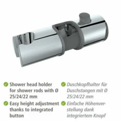 Wenko Brausegleiter Libertà Chrom -Günstiges Wenko Geschäft unnamed file 31186