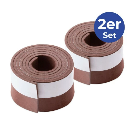 Wenko Türdichtung Braun 2er Set 5 Wenko Türdichtung Braun 2er Set – Bild 3