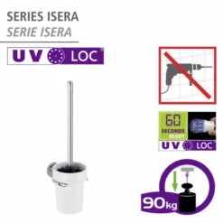 Wenko UV-Loc® WC-Garnitur Isera 17 Wenko UV-Loc® WC-Garnitur Isera -Günstiges Wenko Geschäft unnamed file 31434