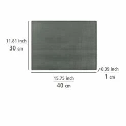 Wenko Abtropfmatte Maxi Grau, 40 X 30 Cm -Günstiges Wenko Geschäft unnamed file 31505