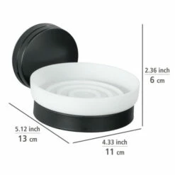 Wenko Static-Loc® Plus Seifenablage Pavia Schwarz -Günstiges Wenko Geschäft unnamed file 31555