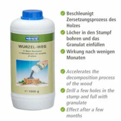 Wenko E1V Wurzel-weg 1500g + Reinigungsschwamm