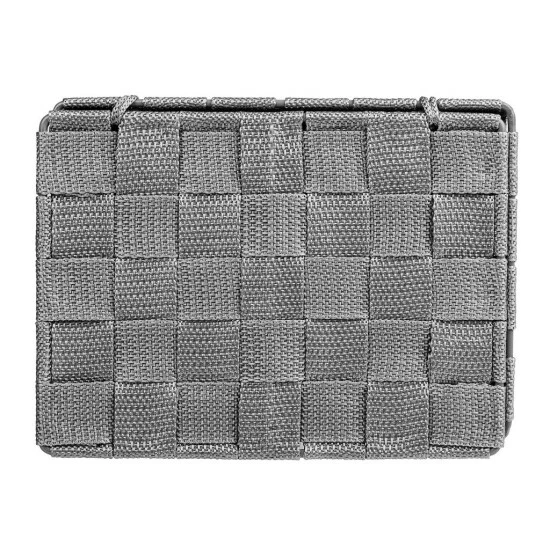 Wenko Aufbewahrungskorb Mit Deckel Adria Grau 7 Wenko Aufbewahrungskorb Mit Deckel Adria Grau – Bild 5