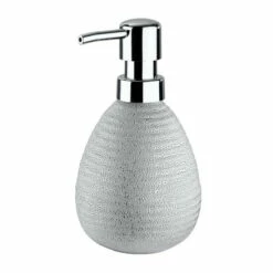 Wenko Seifenspender Polaris Juwel Silber & Reinigungsschwamm, 2er Set -Günstiges Wenko Geschäft unnamed file 31586