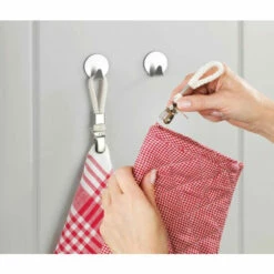 Klemm-Ösen STABILO, Handtuch-Aufhänger, 4 Stück, WENKO - WENKO -Günstiges Wenko Geschäft unnamed file 316