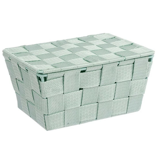 Wenko Aufbewahrungskorb Mit Deckel Adria Grau 16 Wenko Aufbewahrungskorb Mit Deckel Adria Grau – Bild 14