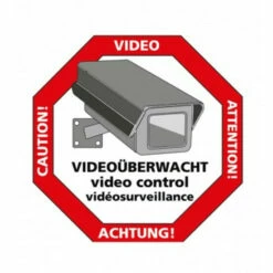 Wenko Sticker „Vorsicht Video“