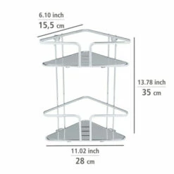 Wenko Edelstahl Eckregal Termoli 2 Etagen -Günstiges Wenko Geschäft unnamed file 31742