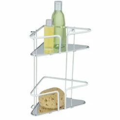 Wenko Edelstahl Eckregal Termoli 2 Etagen -Günstiges Wenko Geschäft unnamed file 31746