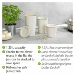 Wenko Aufbewahrungsdose Praia 1,25 L -Günstiges Wenko Geschäft unnamed file 31762