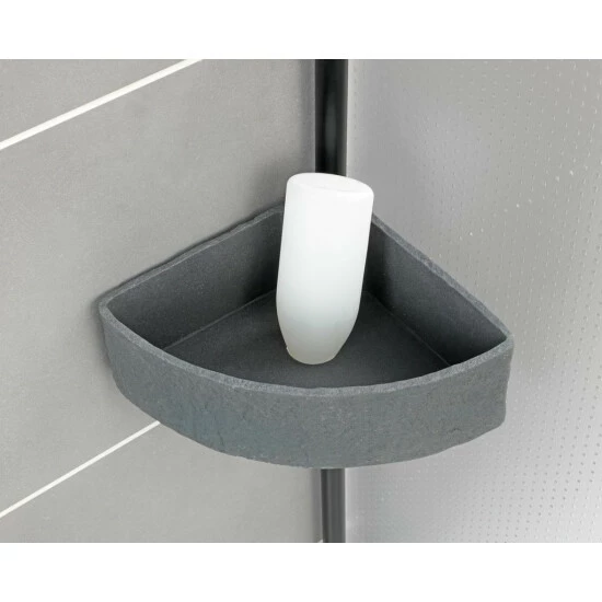 Wenko Teleskop-Eckregal Villata 7 Wenko Teleskop-Eckregal Villata – Bild 5