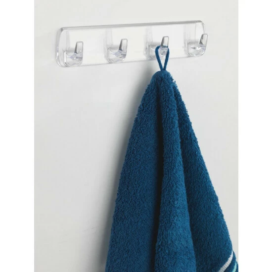 Wenko Hakenleiste Transparent 6 Wenko Hakenleiste Transparent – Bild 4