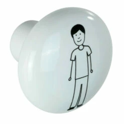 Wenko Wandhaken Arles Mann Keramik -Günstiges Wenko Geschäft unnamed file 31844