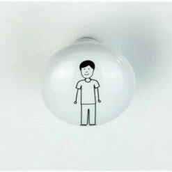 Wenko Wandhaken Arles Mann Keramik -Günstiges Wenko Geschäft unnamed file 31846