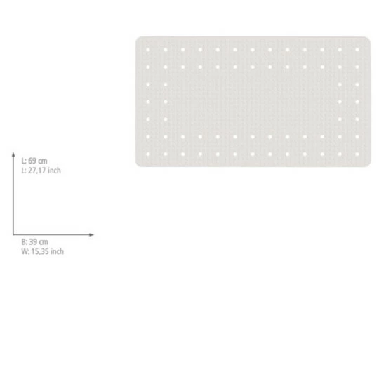 Wenko Wanneneinlage Mirasol Weiß 6 Wenko Wanneneinlage Mirasol Weiß – Bild 4