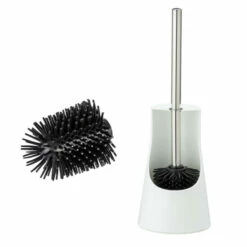 Wenko WC-Garnitur Arese Weiß Und Ersatzbürstenkopf Silikon Ø 7,5 Cm -Günstiges Wenko Geschäft unnamed file 31946