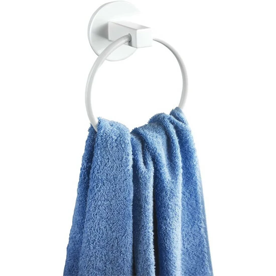 Wenko Static-Loc® Handtuchring Osimo Weiß 6 Wenko Static-Loc® Handtuchring Osimo Weiß – Bild 4