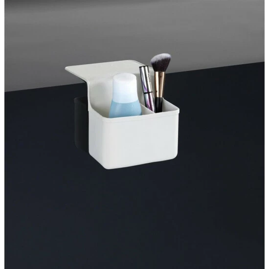 Wenko Kosmetik Organizer Duo Ampio Weiß 7 Wenko Kosmetik Organizer Duo Ampio Weiß – Bild 5