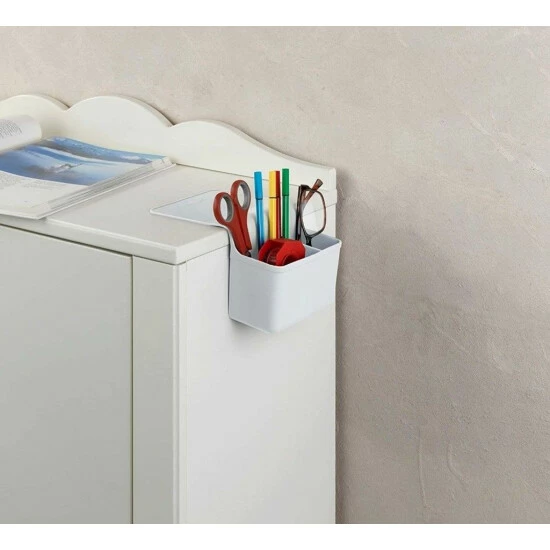 Wenko Kosmetik Organizer Duo Ampio Weiß 9 Wenko Kosmetik Organizer Duo Ampio Weiß – Bild 7