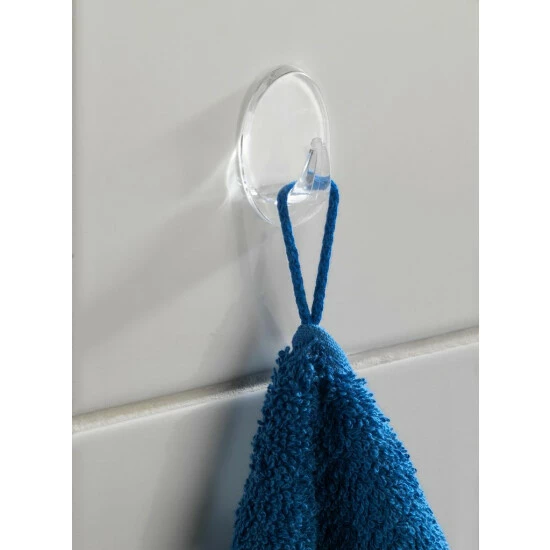 Wenko Maxi-Haken Transparent 2er Set 5 Wenko Maxi-Haken Transparent 2er Set – Bild 3