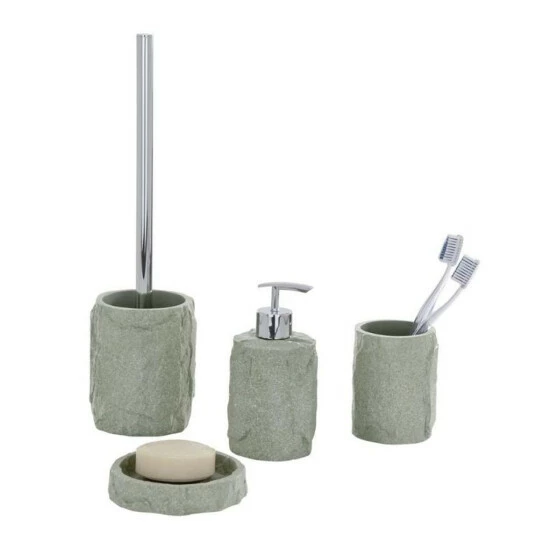 Wenko 20033100 Seifenspender Rocks - Polyresin, 260 Ml, ¸ 8 X 15.5 Cm 4 Wenko 20033100 Seifenspender Rocks - Polyresin, 260 Ml, ¸ 8 X 15.5 Cm – Bild 2