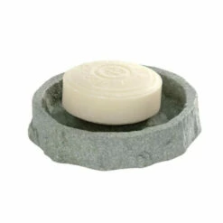 Wenko 20031100 Seifenablage Rocks - Polyresin, ¸ 11.7 X 2.4 Cm, Stein