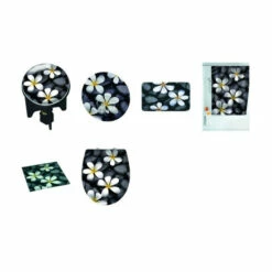WENKO 20950100 Badteppich Bloom - Duschvorleger, 100 % Polyester, Mehrfarbig -Günstiges Wenko Geschäft unnamed file 32223