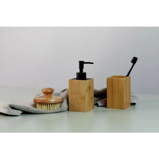 Wenko Seifenspender Padua Bambus 5 Wenko Seifenspender Padua Bambus – Bild 3