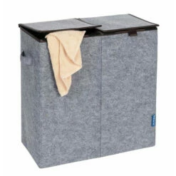 Wenko Wäschesammler Filz Duo Grau/Braun 14 Wenko Wäschesammler Filz Duo Grau/Braun -Günstiges Wenko Geschäft unnamed file 3238