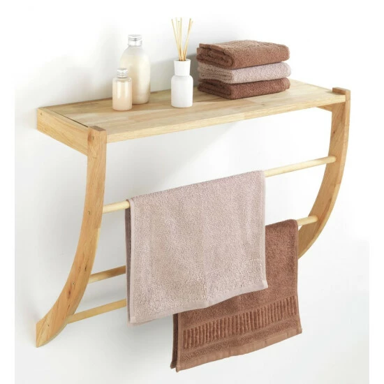 Wenko Wandregal Norway Walnussholz 9 Wenko Wandregal Norway Walnussholz – Bild 7