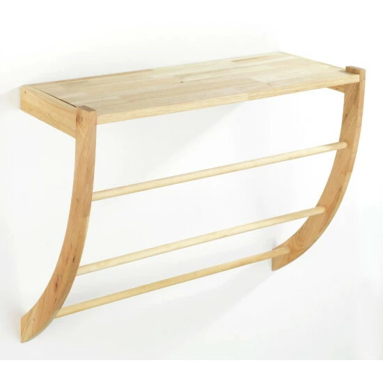 Wenko Wandregal Norway Walnussholz 10 Wenko Wandregal Norway Walnussholz – Bild 8