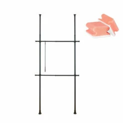 WENKO Teleskop-System Herkules Basic, Schwarz, Metall, 75-120 X 165-300 X 11 Cm | Verstellbares Ordnungssystem Mit 2 Kleiderstangen, Flexibel Anpassbar Für Den Begehbaren Kleiderschrank | Inkl. 2er Set Reinigungsschwämme Gratis 15 WENKO Teleskop-System Herkules Basic, Schwarz, Metall, 75-120 X 165-300 X 11 Cm | Verstellbares Ordnungssystem Mit 2 Kleiderstangen, Flexibel Anpassbar Für Den Begehbaren Kleiderschrank | Inkl. 2er Set Reinigungsschwämme Gratis -Günstiges Wenko Geschäft unnamed file 3321