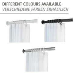 Wenko Teleskop-Duschstange Luz 70 - 115 Cm, Schwarz -Günstiges Wenko Geschäft unnamed file 3343