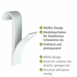 Wenko Haken Für Handtuchheizkörper Weiß 2er Set -Günstiges Wenko Geschäft unnamed file 3378