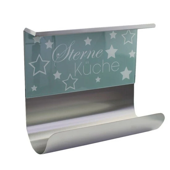 Wenko Magnetischer Rollenhalter Sterneküche Grau 4 Wenko Magnetischer Rollenhalter Sterneküche Grau – Bild 2