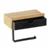 Wenko Toilettenpapierrollenhalter Mit Schublade Bambusa -Günstiges Wenko Geschäft unnamed file 343