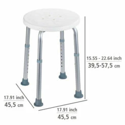 Wenko Duschhocker Secura Höhenverstellbar -Günstiges Wenko Geschäft unnamed file 3490