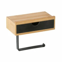 Wenko Toilettenpapierrollenhalter Mit Schublade Bambusa -Günstiges Wenko Geschäft unnamed file 351