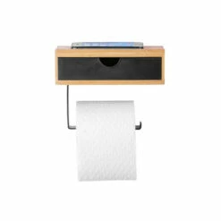Wenko Toilettenpapierrollenhalter Mit Schublade Bambusa -Günstiges Wenko Geschäft unnamed file 352