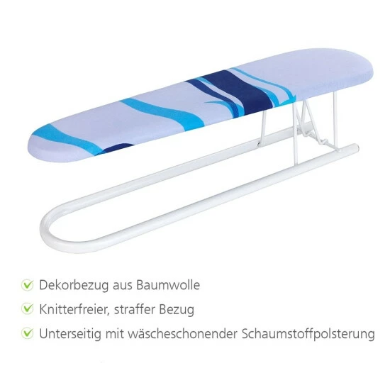 WENKO Ärmelbrett, 52 X 12 Cm | Inkl. 2er Set Reinigungsschwämme Gratis 4 WENKO Ärmelbrett, 52 X 12 Cm | Inkl. 2er Set Reinigungsschwämme Gratis – Bild 2