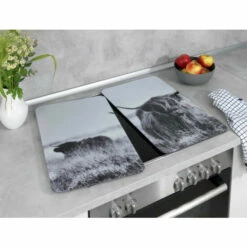 Wenko Herdabdeckplatte Universal Highland Cattle 2er Set -Günstiges Wenko Geschäft unnamed file 3582