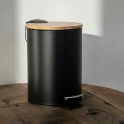 Wenko Treteimer Tortona Schwarz Matt -Günstiges Wenko Geschäft unnamed file 3616