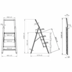 Wenko Alu-Klapptrittleiter Compact 3-stufig Schwarz 24 Wenko Alu-Klapptrittleiter Compact 3-stufig Schwarz -Günstiges Wenko Geschäft unnamed file 3632