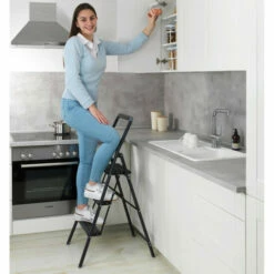 Wenko Alu-Klapptrittleiter Compact 3-stufig Schwarz 29 Wenko Alu-Klapptrittleiter Compact 3-stufig Schwarz -Günstiges Wenko Geschäft unnamed file 3637