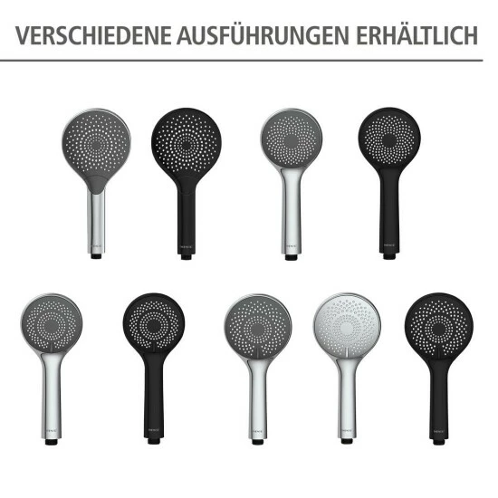 Wenko Duschkopf Watersaving Schwarz Matt 12 Wenko Duschkopf Watersaving Schwarz Matt – Bild 10