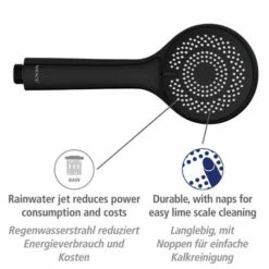 Wenko Duschkopf Watersaving Schwarz Matt 30 Wenko Duschkopf Watersaving Schwarz Matt -Günstiges Wenko Geschäft unnamed file 3653