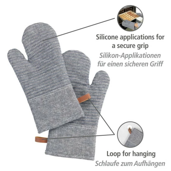 Wenko Topfhandschuhe Ada Stripes Grau 16 Wenko Topfhandschuhe Ada Stripes Grau – Bild 14